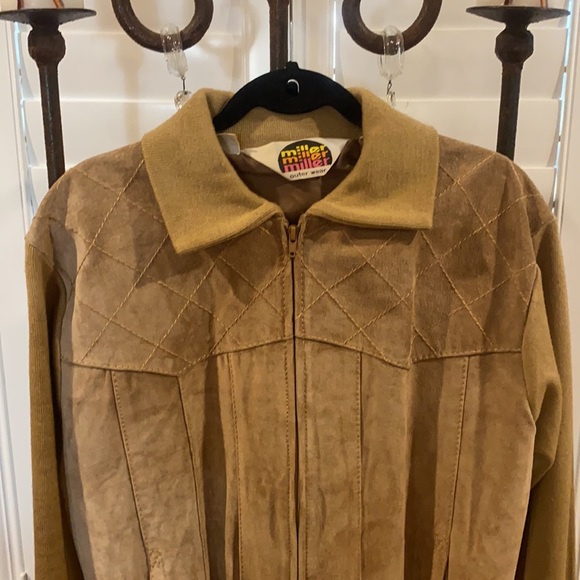Vintage Miller Suede Jacket - Picture 3 of 9